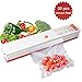Vakuumiergerät, CrazyFire Vakuumierer, Folienschweißgerät für Lebensmittel, Fleisch,Früchte,Vakuum Maschine Einfach zu Bedienen inkl. 30 gratis Profi-Folienbeutel