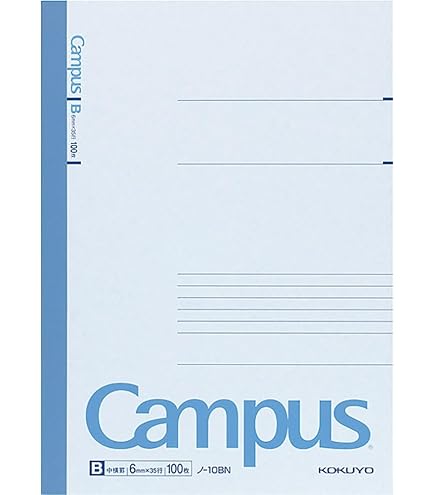 Quaderno Kokuyo Campus Spiralato - 80 Fogli, 26x20 Cm, Confezione Da 3 - Foto 3