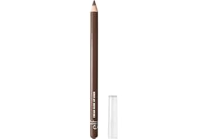 e.l.f. Cream Glide Lip Liner, modella e scolpisce le labbra, matita altamente pigmentata, finish semi-opaco, prodotto vegano e non testato sugli animali, Dark Cocoa