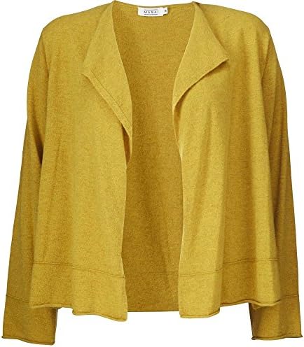 Masai Clothing Lovisa A-Shaped Long Sleeved Cardigan Amber XS