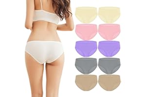 HORNICE 10 Pezzi Slip USA e Getta Donna Cotone Morbida Monouso Mutandine Incinte Elastica Bianco per Mestruale Spa Ospedale maternità Viaggio Dopo Il Parto - Pacchetto Individuale