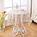 Produktbild Europäisches modernes lace table tuch,einfaches rechteckige tuch-L 140x140cm(55x55inch)