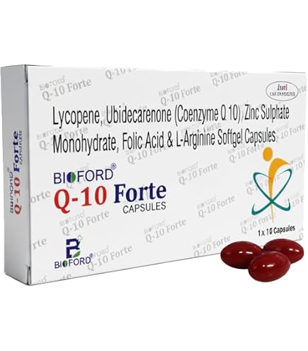 Ubivox - enriched with Coenzyme Q10, L-Carnitine, Zinc, Selenium, Astaxanthin & Lycopene for boosting energy, enhancing virility