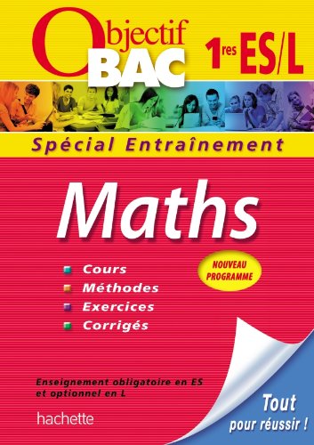 Download Objectif Bac - Entraînement - Maths 1ère ES