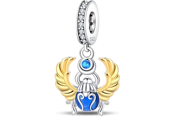 TINSLO Charme Pearl en argent sterling 925 pour bracelet et collier Pandora Compatible avec bracelets européens pour femmes et filles B1