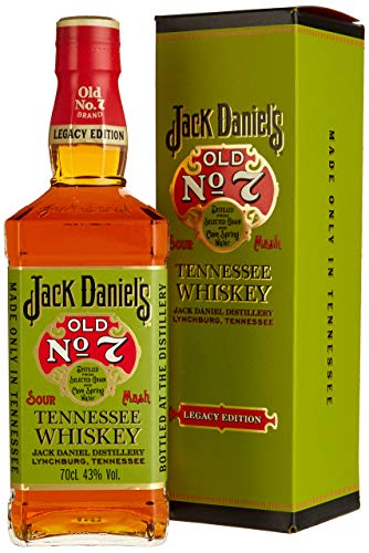 Jack Daniel's Legacy Edition - limititierte Sonderedition in der Geschenkbox - Tennessee Whiskey - 43% Vol. (1 x 0.7l)