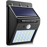 Chermik 20 Led'li G&uuml;neş Enerjili Hareket Sens&ouml;rl&uuml; Bah&ccedil;e Lambası