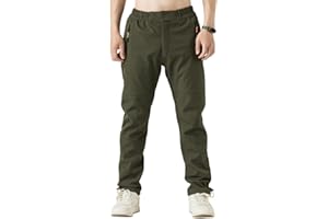 TONY BACKER Pantaloni Uomo Invernali Sci Trekking Impermeabile Antivento Escursione shoftshell Outdoor