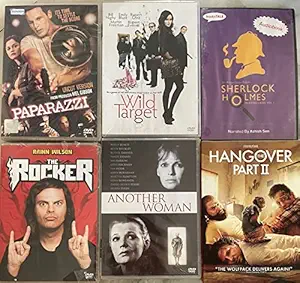 12 English Movie DVD Set (Vol 67) + 5 Free Movie Video CD