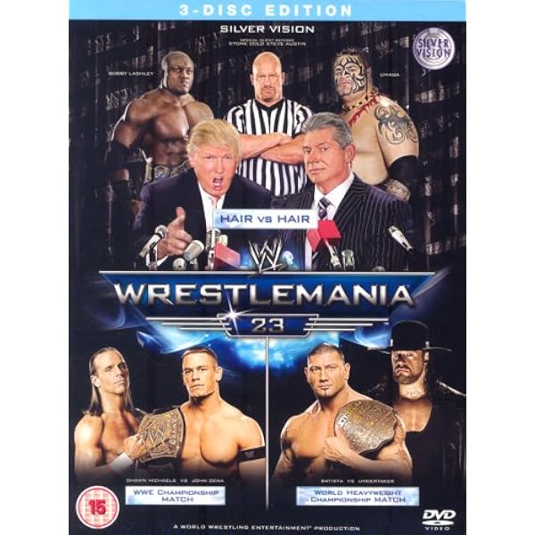 WWE WrestleMania ディスクセット WWE WrestleMania ディスクセット