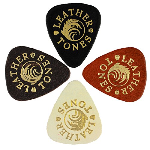 Leather Tones LTMT4 - Púa (tamaño medio, paquete de 4 uds.)