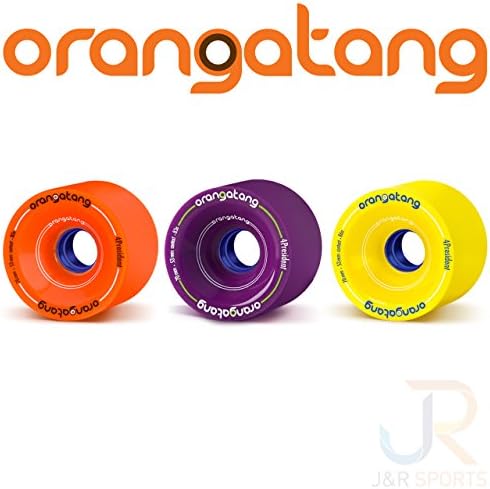 Orangatang 4 President 70mm Wheels (Set of 4) (Yellow 86a)