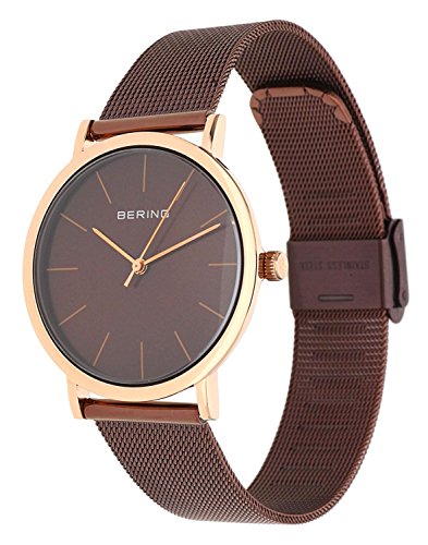 Bering Unisex-Armbnduhr Analog Quarz Edelstahl beschichtet 13436-265 Bering Unisex-Armbnduhr Analog Quarz Edelstahl beschichtet 13436-265