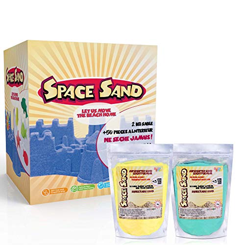 Leo & Emma Space Arena 2 kg Set 50Tlg. Formas Números Letras de Herramientas para modelar Modelo ierwanne - 2019