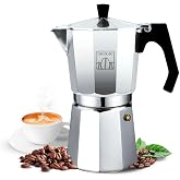 Cecotec Mokclassic 300 Shiny Italian Coffee Maker in Aluminium, Suitable for Gas, Electric and Vitro, 3 Cups, Silicone Seal,