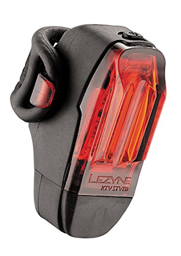 Lezyne Ktv Stvzo Rotes Licht, Y10 Beleuchtung, Schwarz-Glänzend, One Size