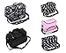 Kenley Professional Hairdressing Hair Equipment Tool Carry Case Bag - Polka Dot Navy Blue