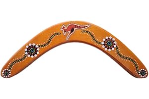 SUCHUANGUANG Boomerangs de Madera Boomerang Seguro para niños para un Boomerang Ligero o sin Viento