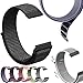 Produktbild Altsommer 20mm Armbandfür Samsung-Galaxie-Uhr 42mm, Nylon Atmungsaktiv,Armband Ersatz Uhrenarmbänder Bracelet Armband Gewebtesv Nylon Uhrenarmband Ersatzarmband fü Damen Herren (Rosa)