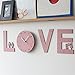 Produktbild AIKE Kontinental Kreativität Modern Persönlichkeit Kunst Rosa Liebe Dekoration Geschenke Wanduhr Uhr Schlafzimmer Kinderzimmer Restaurant Wohnzimmer Studie 19.5 * 66