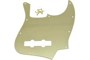 Dopro Battipenna Jazz Bass J Bass per USA/messicano 4 corde FD Jazz Bass Gold Mirror