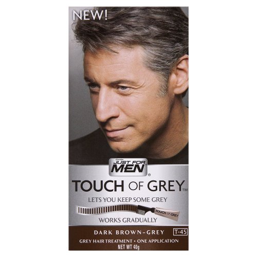 3 x Just For Men Touch of Grey Dark Brown/Grey (T-45)