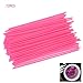 Produktbild 72 stk Pink Universal Motorrad Fahrrad Felge Wraps Abdeckungen 24 cm 9,44"