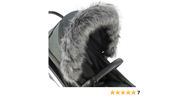 egg pram fur trim