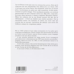 Contes de la rue Broca Livre en Ligne Contes de la rue Broca Livre en Ligne - Telecharger Ebook