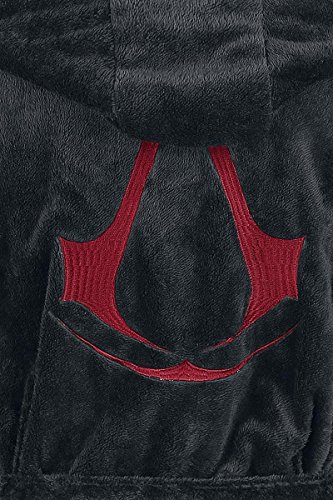 Assassin’s Creed Red Logo Bademantel schwarz L/XL/XXL - 4
