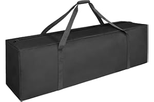 INFANZIA 160L Travel Duffle Bag -52 Inch Extra Large Sports Duffel Luggage Bag Large Holdall with Upgrade Zipper for Equipment Storage, Moving House, Sturdy & Water Resistant, Oversize, Black