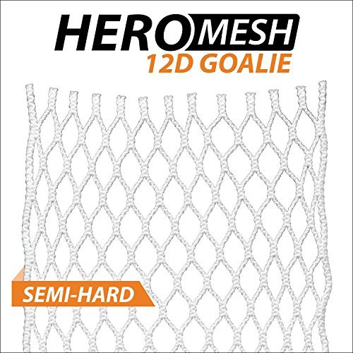 ECD Goalie HeroMesh 12D Semi-Hard Mesh White (UPC: 812537024219 ) by East Coast Dyes