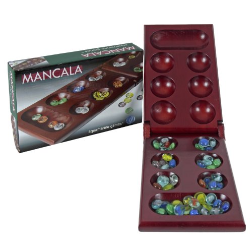 Aquamarine Games - Mancala, gioco di abilità (Compudid FD100445) [importato dalla Spagna]