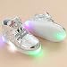 Produktbild LED Schuhe Kids Light shoes, Stillshine - Girls blinken Sport Running Sneaker Baby shoes Halloween Christmas Gift (25, Weiß)