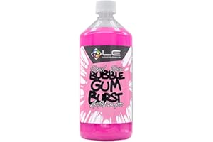 ‎LIQUID ELEMENTS Liquid Elements – Pearl Rain Autoshampoo Bubble Gum Burst 1 Liter – Autoreiniger entfernt hartnäckige Verschmutzungen – ohne Wachse & Versiegelungen anzugreifen - Bubble Gum Burst (Kaugummi) Duft