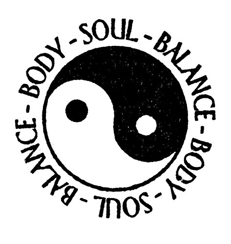 29024000 Stempel Yin&Yang, 3cm ø - 3