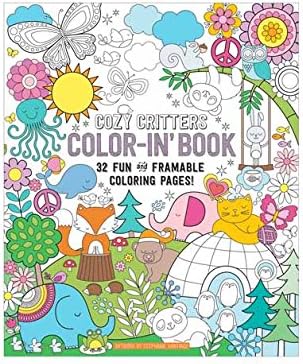 Color-In Bk Cozy Critters