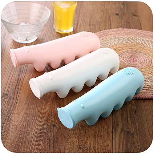 Qearly Eisbaer Muster Kunststoff Eiswuerfelbereiter Eiswuerfel Form Aus Glas Ice Tray Eiswuerfelbehaelter Eiswuerfelschalen Mit Deckel-Weiss