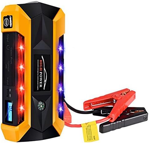Jump Starter For Car Starting Device LCD Display Vehicles Jumper Booster 4USB Power Bank Digitals Compass SOS Light,20000Mah