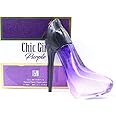 BN PERFUME Chic Girl Purple Liquid Eau De Perfume For Unisex, 100ml - Oriental