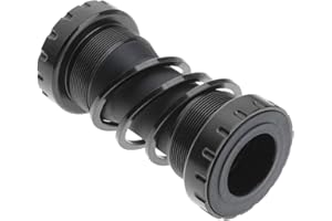 Be In Your Mind Black/Red Aluminum Alloy Bike BB Thread Type Crankset Bottom Bracket Bearing Thread Axle 68-73mm BB91 Chain Wheel Bottom Bracket Black for BMX Bike Mountain Bike Road Bike