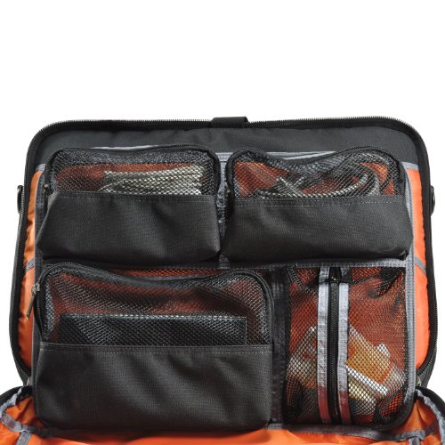 Everki Versa – Premium Laptoptasche für Notebooks bis 16 Zoll (40,6 cm) mit patentiertem Ecken–Schutz–System, durchdachtem Fächer-Konzept und weiteren hochwertigen Funktionen, Schwarz - 7