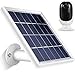 Produktbild Solar Panel Kompatibel mit Reolink Go, Reolink Argus 2, Reolink Argus Pro (Kamera nicht enthalten), Wetterfest, 5 m/ 16,4 ft Stromkabel und 360 Grad Halterung, 5 V/ 3,5 W (Max) (Weiß)