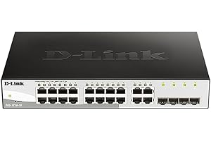 D-Link DGS-1210-16 16-Port Gigabit Smart Managed Switch with 4 SFP Ports (Fanless) IEEE 802.3az Energy Efficient Ethernet, D-Link Green 3.0 Power-Saving Features