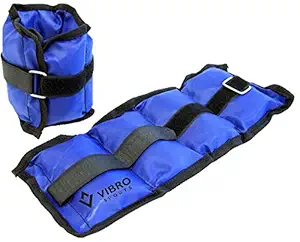 Body Maxx Ankle & Wrist Weights 2 Kg x 1 Pair Total 4 kg Home Gym Weight Bands