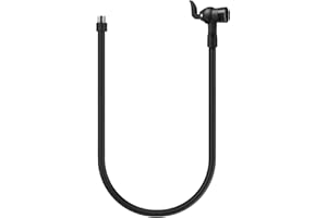 Fanttik Adattatore Tubo Pompa Aria, Tubo Prolunga da 19,96'' per Valvole Schrader e Presta, Connessione Filettata VG8/8V1, Gonfiatore Pneumatici Universale, Adatto per Auto, Moto, Bici