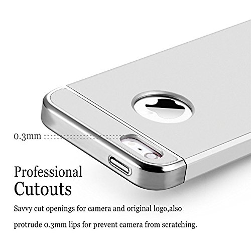 Funda iPhone SE PRO-ELEC Carcasa iPhone SE 5S 5 con Protector de Pantalla de Cristal Templado Completo 3 en 1 Desmontable Ultra-Delgado Anti-Ara azos Funda para iPhone SE 5 5s Carcasa para iPhone SE 5s 5 - 4 0 pulgada - Plata reviews Funda iPhone SE PRO-ELEC Carcasa iPhone SE 5S 5 con Protector de Pantalla de Cristal Templado Completo 3 en 1 Desmontable Ultra-Delgado Anti-Ara azos Funda para iPhone SE 5 5s Carcasa para iPhone SE 5s 5 - 4 0 pulgada - Plata