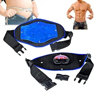 Sauna Slim Belt Tummy Trimming slimming massager for weight loss Vibration 3 in 1 Magnetic Slimming Abs exercise Massager Vibrating waist tummy trimmer belt SIZE-FREE