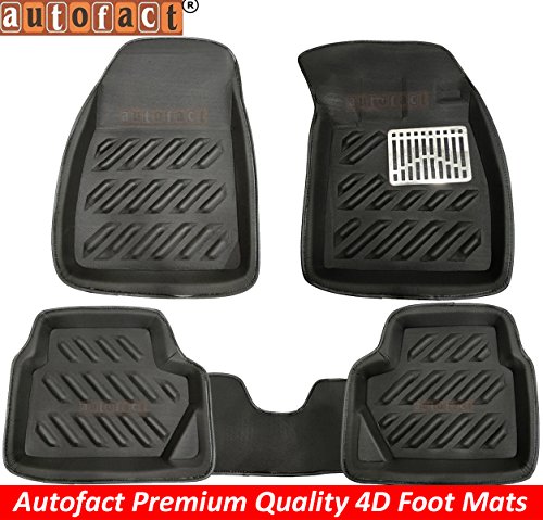 Autofact 29102017 Black 4D Car Mats For Hyundai Verna Fludic (2008 to 2016) (Complete Set) RS.1199 (60.00% Off) - Amazon