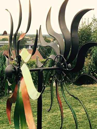 WindRad ArtFerro, Metall, 35,5×16,5×184 cm - 6